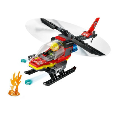 Конструктор LEGO City Пожежний рятувальний гелікоптер 85 деталей (60411) Вінниця - фото 7