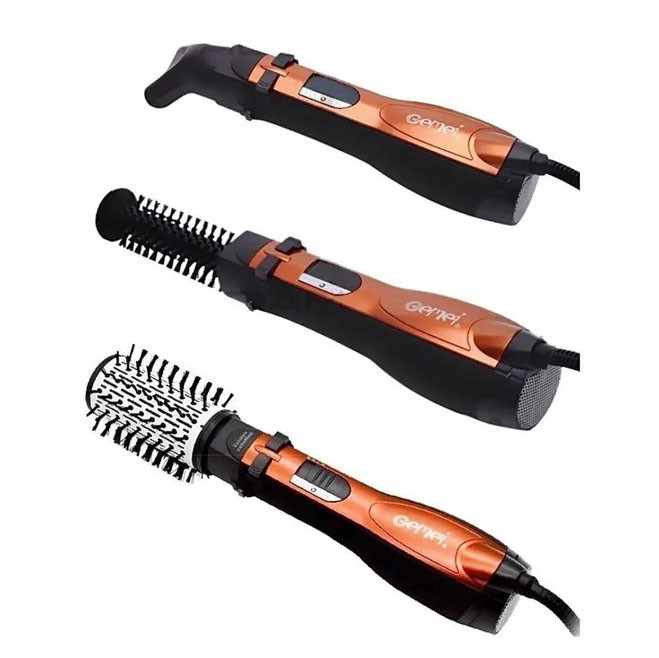 Фен для волос бережный Gemei Gm-4828, Фен для разных типов волос щетка гребешок FT-81 Львов - изображение 5