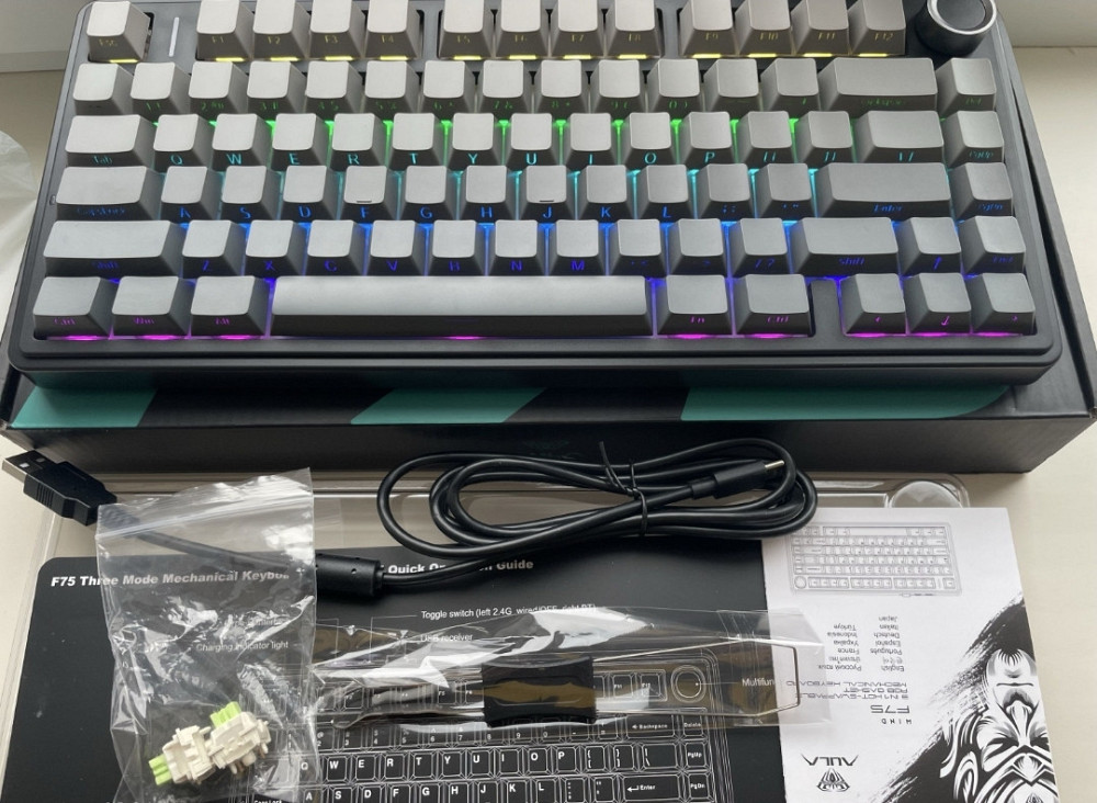 Aula f75 New бездротова механічна клавіатура. Харків - фото 1