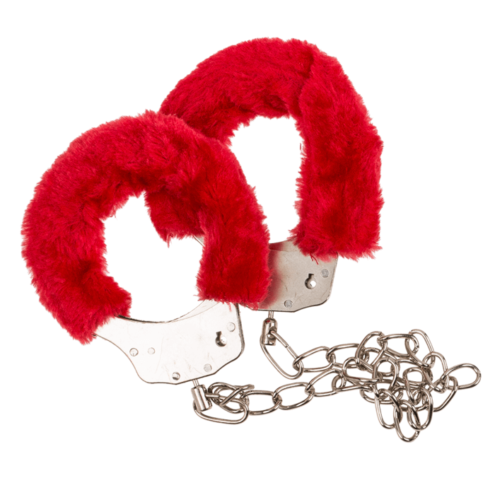 Поножі Plush Leg Cuffs Red Sex Aura Київ - фото 1
