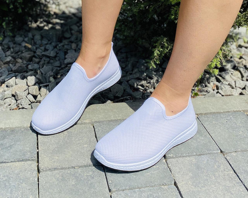 Oubaili Сліпони жіночі Oubaili 821 білі (весна-літо, сітка) (3960) лише 41р. Коломыя - изображение 5