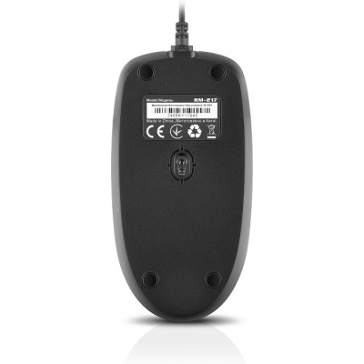 Мишка REAL-EL RM-217 USB Black/Gray (EL123200038) Вінниця - фото 2