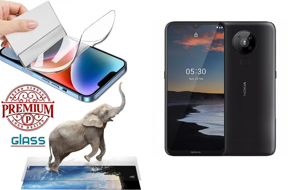 Поліуретанова плівка Nokia 5.3, Premium, товщина 0,2 мм Київ - фото 1