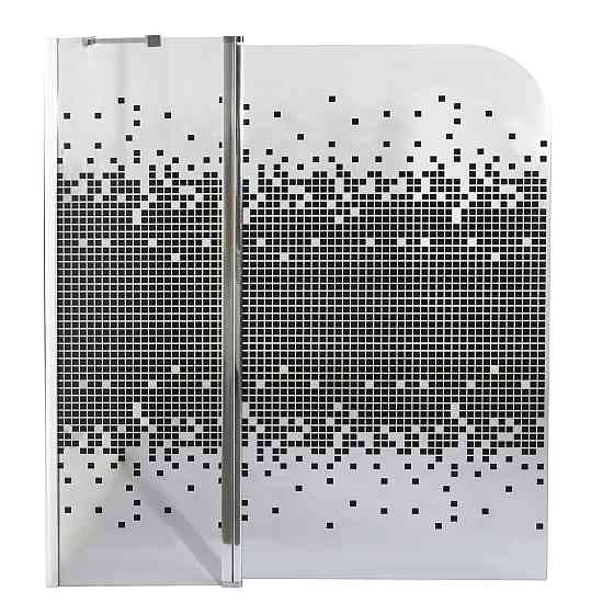 Шторка для ванної ENZA 120TCВ.Mosaic (120B.Mosaic) BRAVO (1уп.) Тернопіль