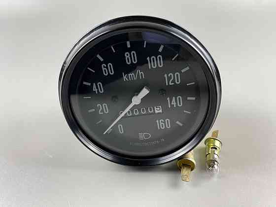 Спідометр механічний ГАЗ-53 УАЗ діаметр 100 мм 0-160 км підсвічування 12В Мукачево