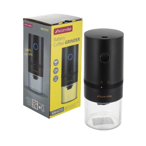 Кавомолка 150W прозорий/чорний 6733 KAMILLE Житомир - фото 4