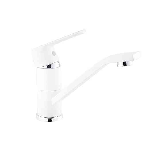 Змішувач для раковини Kroner KRP Armada - W011 білий/хром Київ