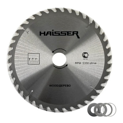 Диск пильный HAISSER по дереву - 250х32 40 зуб. (16474) Винница - изображение 1