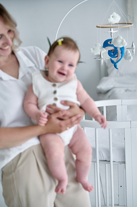 Музичний мобіль WoollyFox «Мамина радість» з 35 мелодіями Київ - фото 3