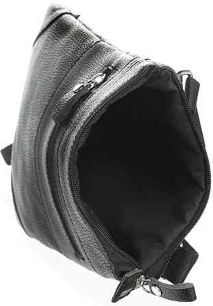 Сумка SHVIGEL 11025 шкіряна Чорна Київ