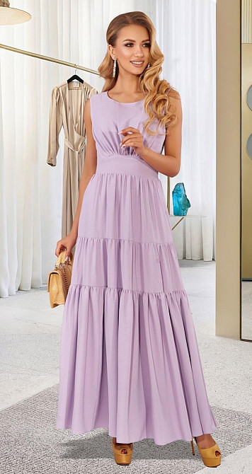 Шифонове плаття з оборками. 42. 44. 46р Київ - фото 1