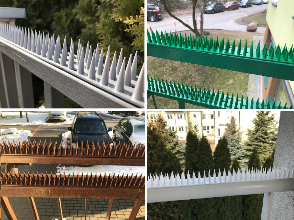 Шипи від птахів і тварин, 0.5 м (висота шипа 3 см) Чорний Одеса - фото 6