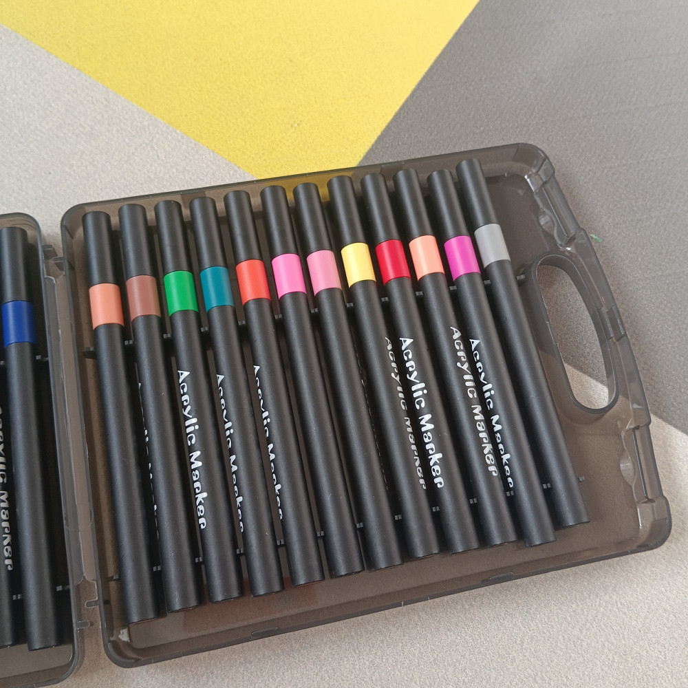 Акриловые Маркеры 24шт для разных типов поверхности Киев - изображение 3