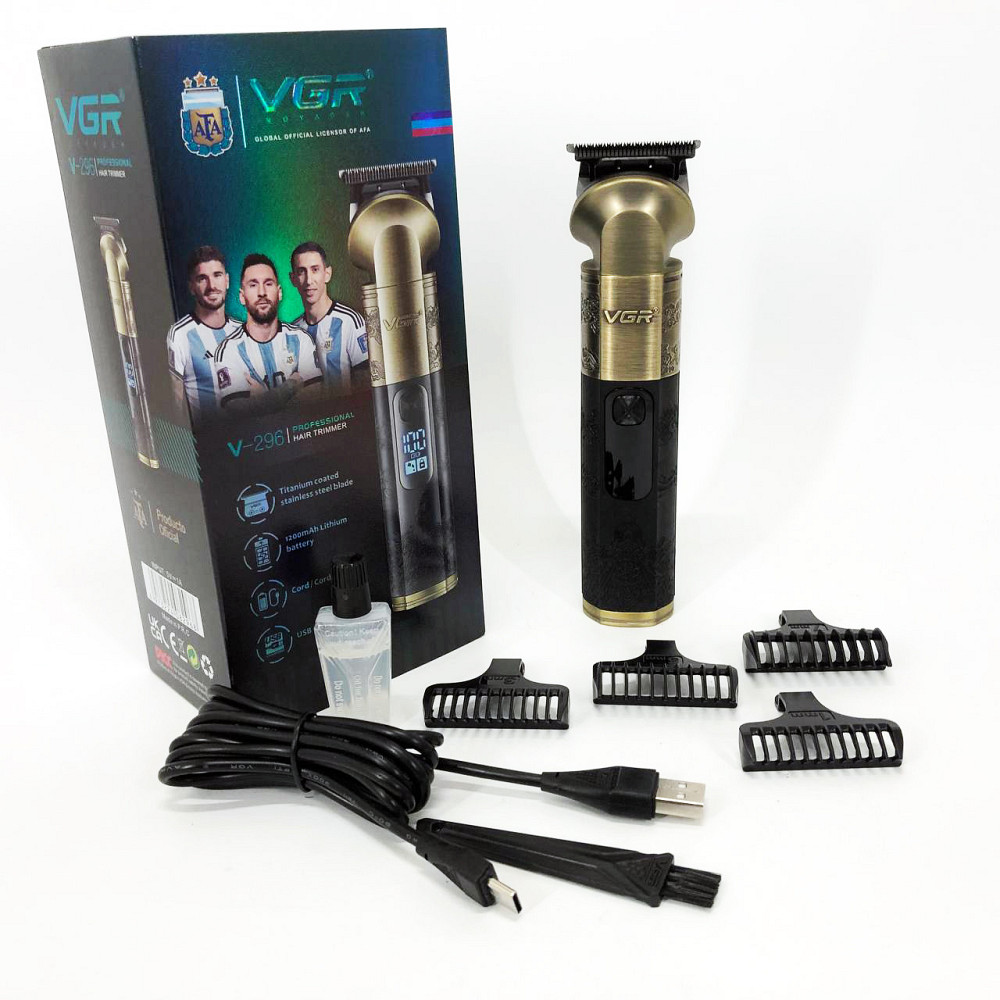 Тример для стрижки волосся потужний VGR V-296, Універсальний тример для стрижки та гоління SG-28 Івано-Франківськ - фото 8