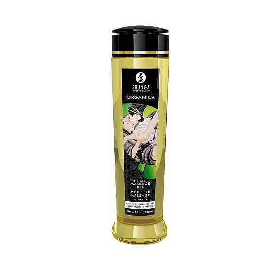 Органічна масажна олія Shunga ORGANICA – Natural (240 мл) з вітаміном Е Sex Aura Київ