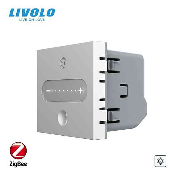 LIVOLO Розумний сенсорний димер LIVOLO, ZigBee, сірий, 2А 230В, без нейтралі, сумісний з Home A Коломия