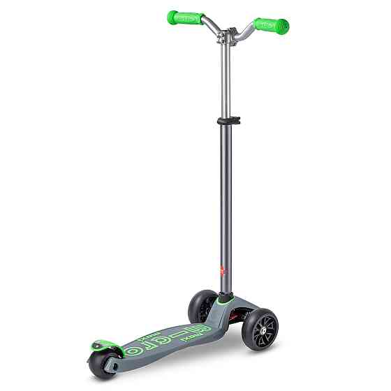 Самокат Micro серії Maxi PRO Deluxe - Сіро-зелений Дніпро