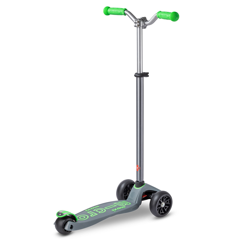 Самокат Micro серії Maxi PRO Deluxe - Сіро-зелений Дніпро - фото 5