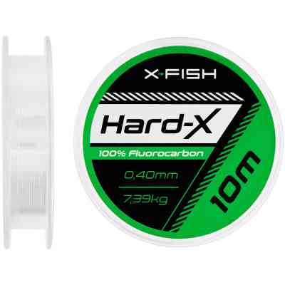 Флюорокарбон X-Fish Hard-X 10m (clear) 0.40mm 7.39kg (1917.03.72) Вінниця