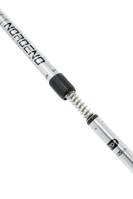 Палки для скандинавской ходьбы трекинговые палки Hop-Sport Nordend серебристые 80-135см две пары сапожек чехол Киев - изображение 6