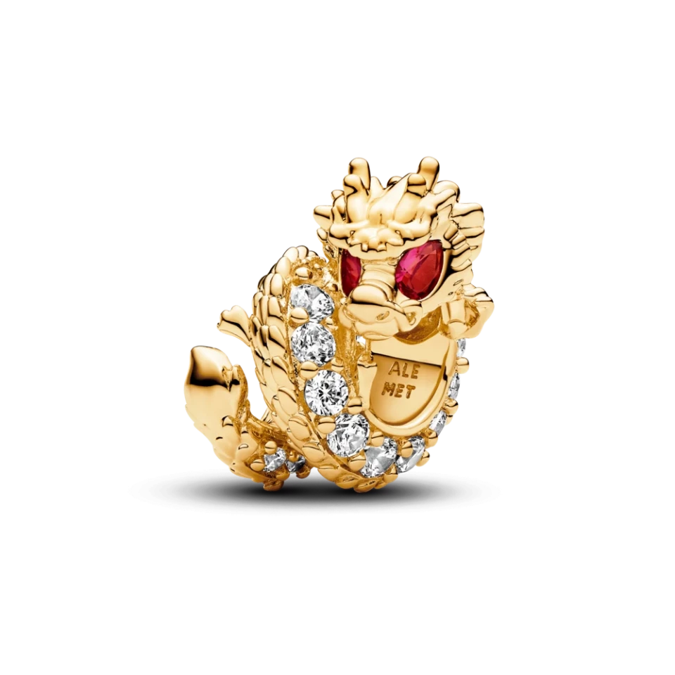 Срібна намистина Pandora Китайський рік дракона 763069C01 MasterSem Київ - фото 1