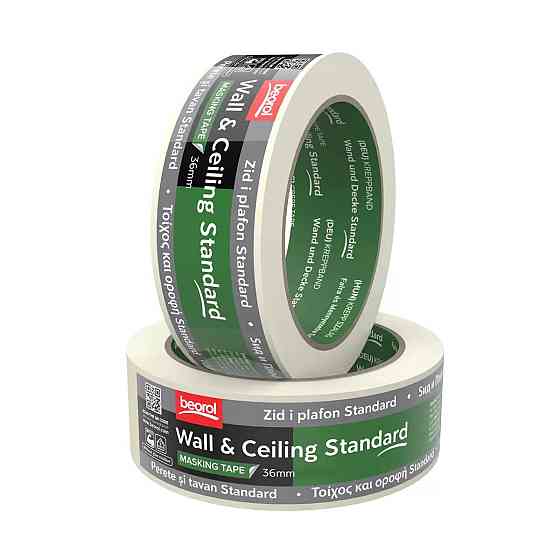 Малярна стрічка BEOROL Wall Ceiling стандарт  36 мм*50 м Киев