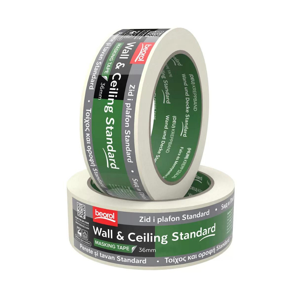 Малярна стрічка BEOROL Wall Ceiling стандарт  36 мм*50 м Киев - изображение 1