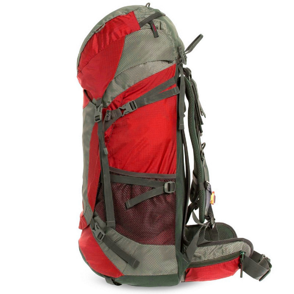 Рюкзак туристичний каркасний COLOR LIFE 174 60л нижній вхід червоний Київ - фото 3