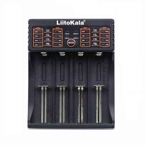 Зарядний пристрій Liitokala Lii-402 на 4 слота (для Ni-MH, Ni-CD, Li-Ion, LiFePO4) Київ