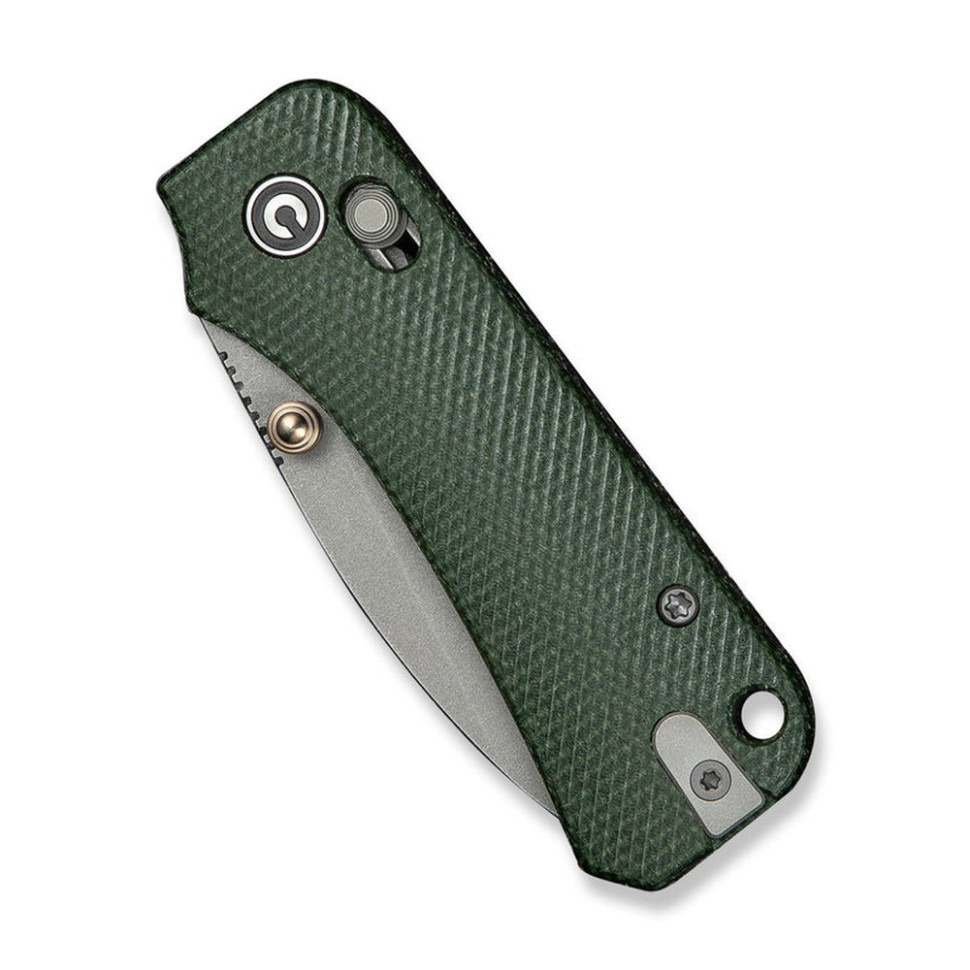 Ніж складаний кишеньковий Civivi Baby Banter 2, (5.9 см) Nitro-V / Micarta темно-зелений Київ - фото 5