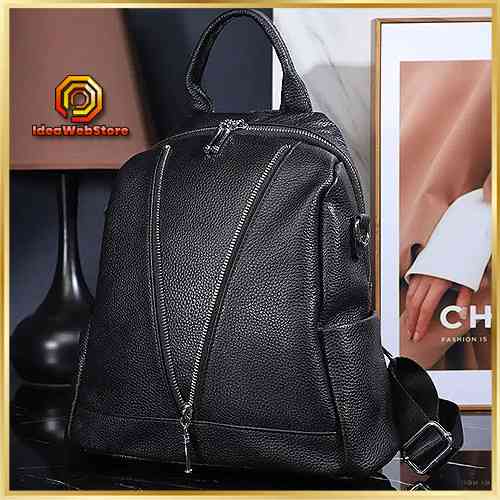 Надежный женский кожаный рюкзак Элегантный женский рюкзак из натуральной кожи TidinBag Киев