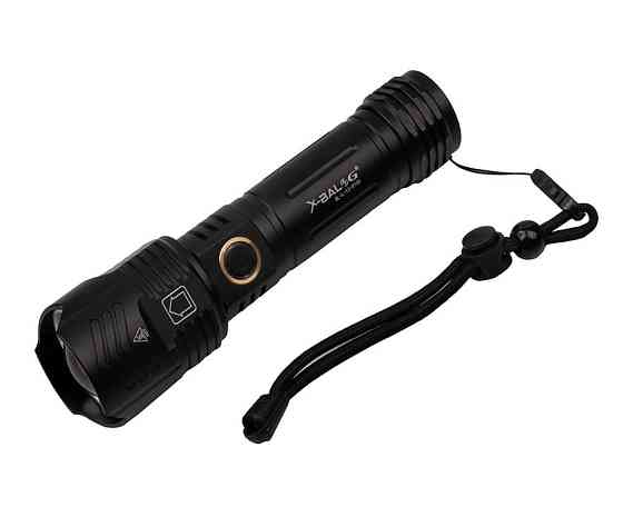 Ліхтар X-BALOG BL-L-12-P100 алюмінієвий (діапазон до 1000 м) з опцією PowerBank L-095 Київ