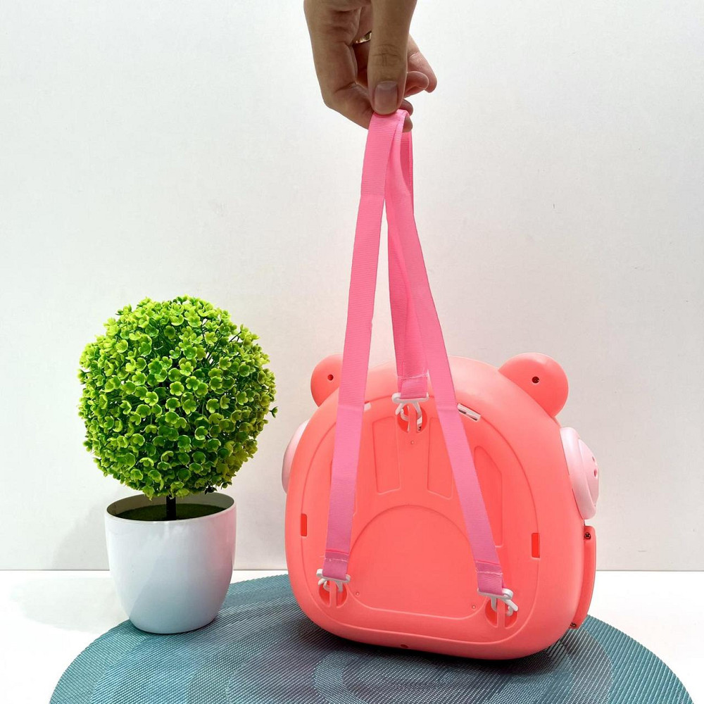 Кошеня інтерактивне ходить ворушить хвостиком у перенесці Білий з рудим (688-123A) Чернігів - фото 2