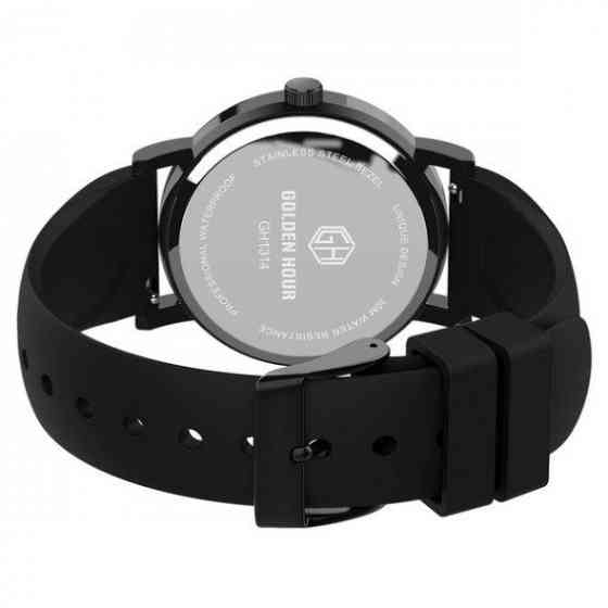 Наручний кварцовий годинник GoldenHour Trend (Чорний) Київ