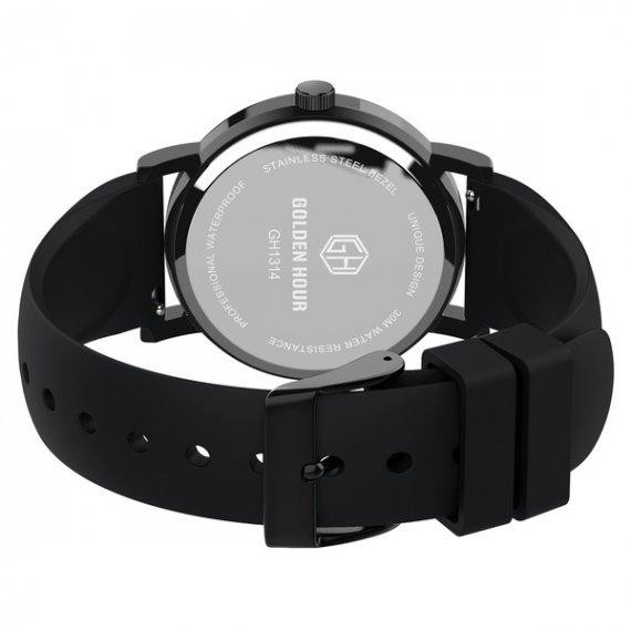 Наручний кварцовий годинник GoldenHour Trend (Чорний) Київ - фото 3