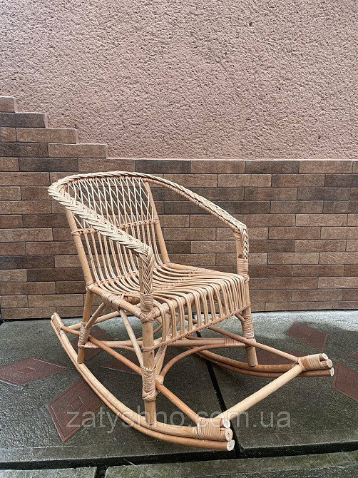 Дитяче крісло гойдалка плетена Київ - фото 2