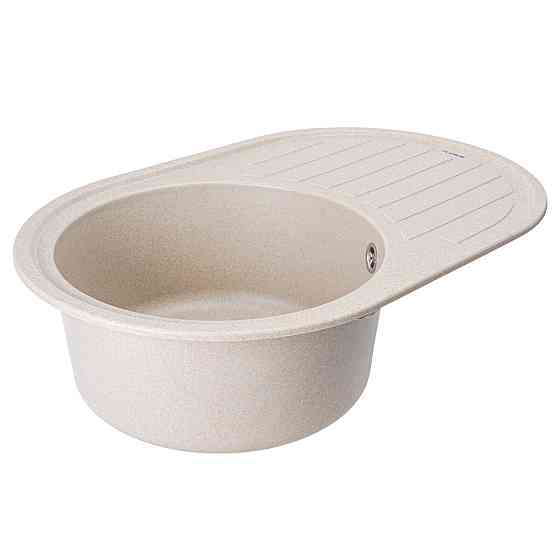 Гранітна мийка для кухні Platinum 7750 LIRA матова Сафарі Коломия