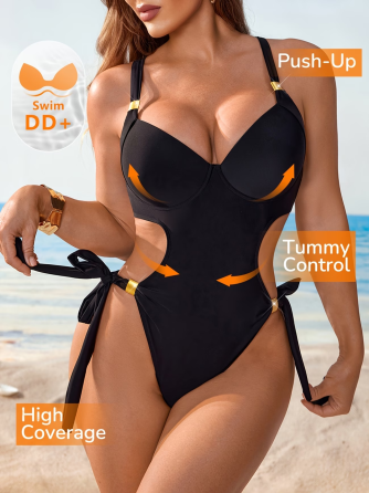 Купальник слитный 85E с поддержкой груди Харьков