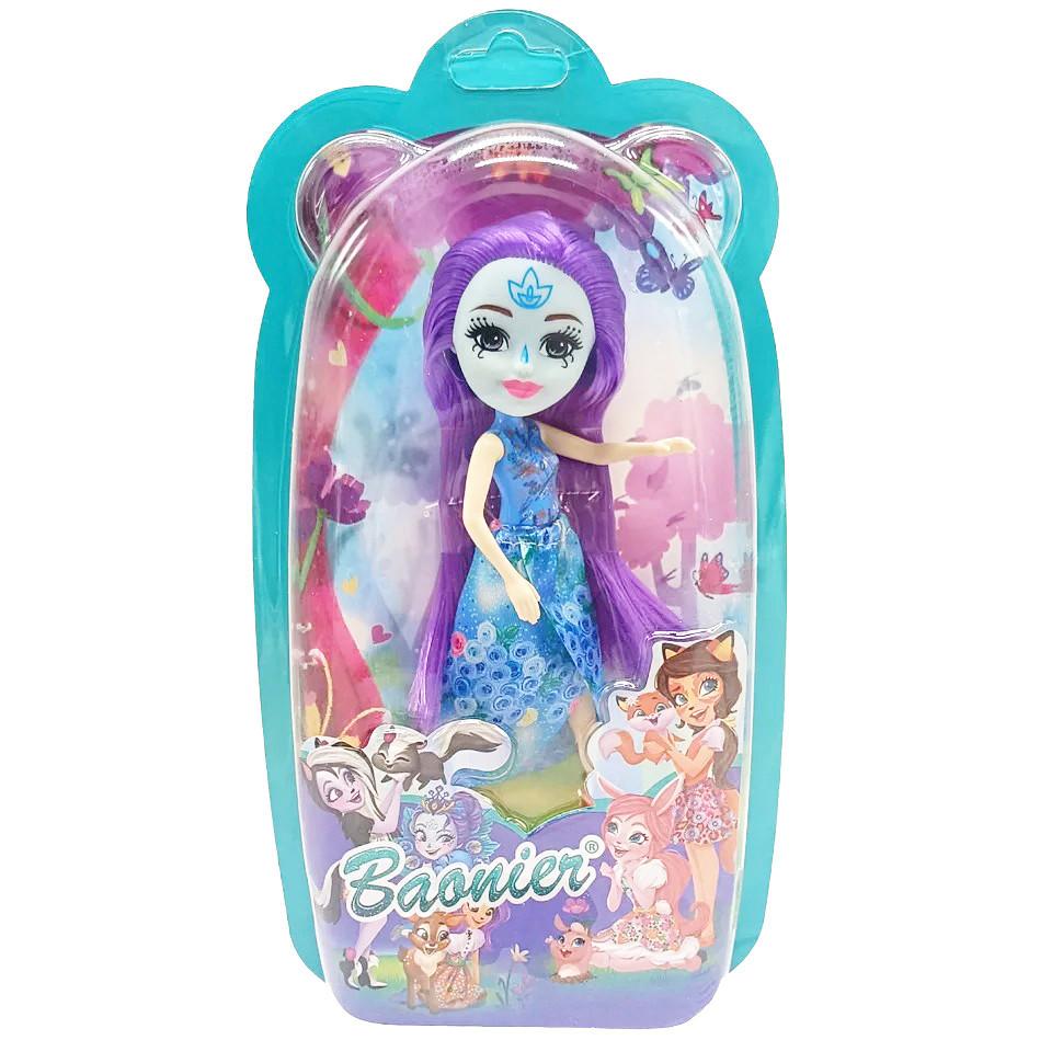 Дитяча іграшкова Лялька "Baobier" JJ8572-22(Violet) 15 см, шарнірна Вінниця - фото 1