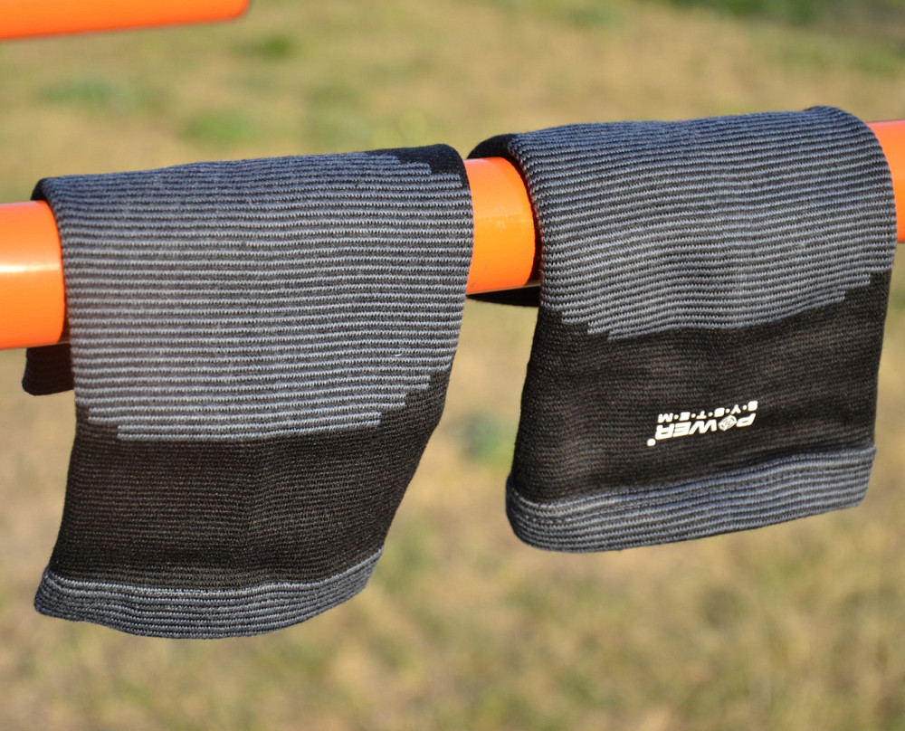 Наколінники Power System PS-6002 Knee Support Black/Grey (пара) M Київ - фото 10