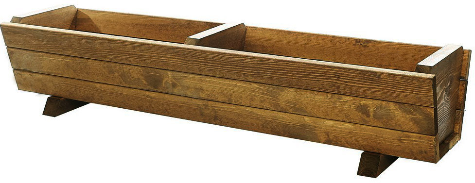 Кашпо садове "Гуарена" сієна Миколаїв - фото 1