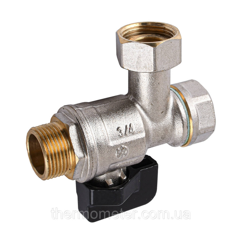 Кран шаровый для котла 3/4″ ARCO 150824 угловой с накидной гайкой with FILTER Киев - изображение 2