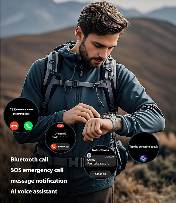 Годинник Oukitel BT12 Grey Винница - изображение 7