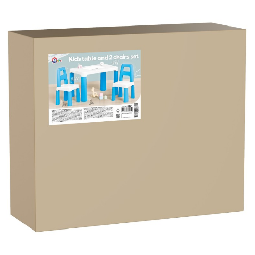 Набір дитячих меблів стіл + 2 стільця світло-блакитний Технок 0471 Житомир