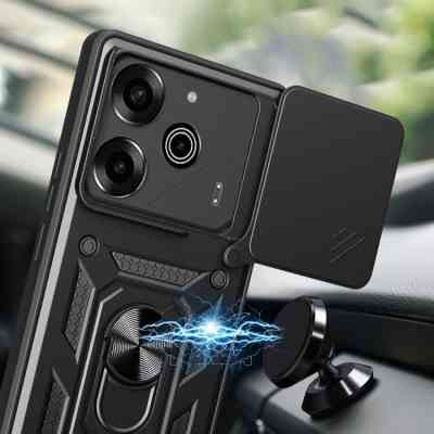 Чехол для мобильного телефона BeCover Military Tecno POVA 6 (LI7) Black (712167) Винница