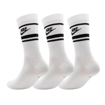 Шкарпетки Nike U NK NSW EVERYDAY ESSENTIAL CR 3PR DX5089-103 46-50 3 пари Білий/Чорний (196148786231) Вінниця - фото 2
