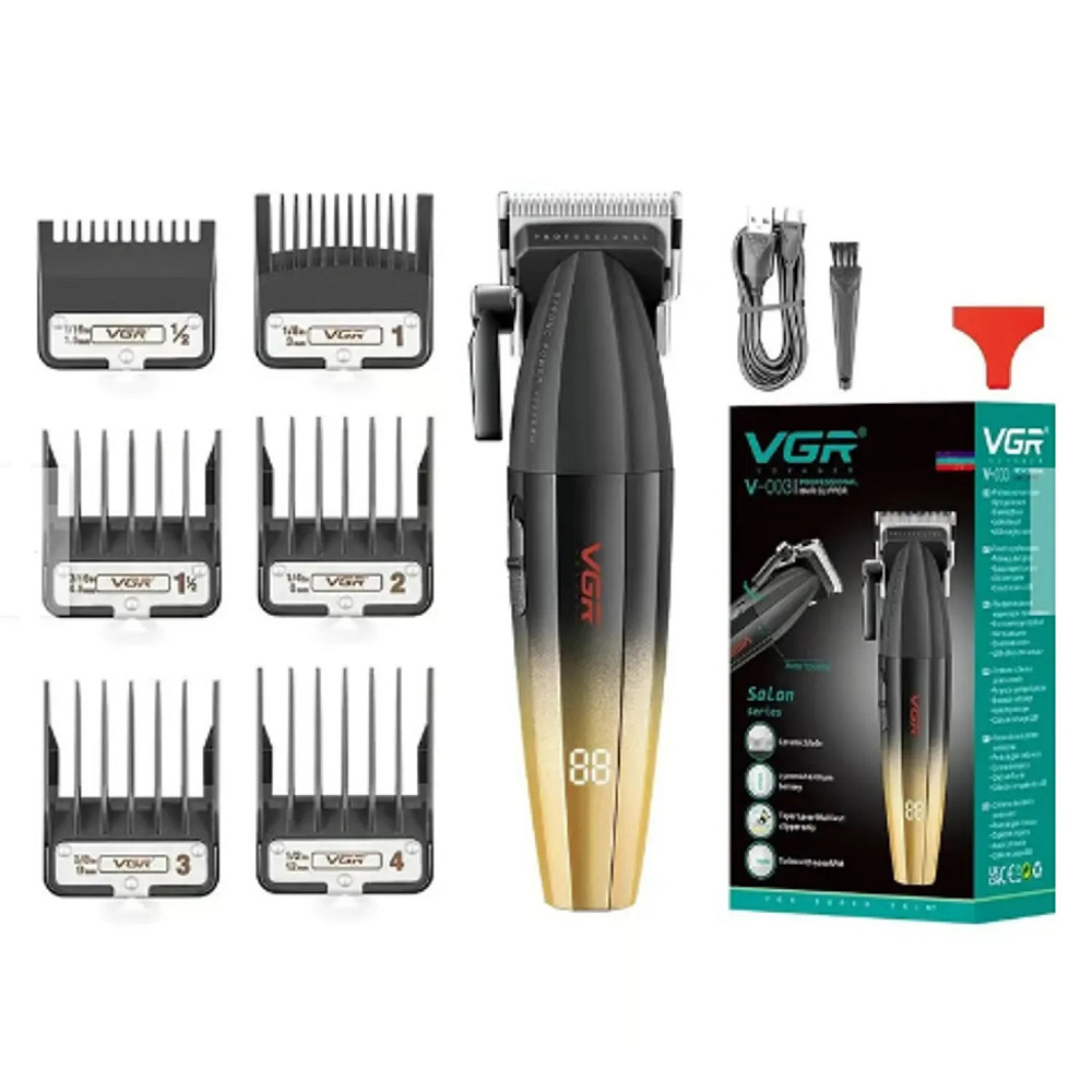 Сімейна машинка для стрижки волосся VGR V-003, Електрична акумуляторна машинка для стрижки RH-84 Івано-Франківськ - фото 7