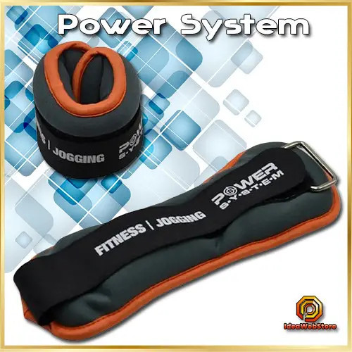 Манжети обважнювачі спортивні Power System 2шт 1kg Київ - фото 1