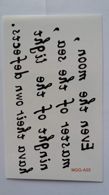 Тимчасове тату 10*6см Київ - фото 1