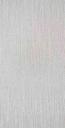 Шпалери вінілові на флізеліні Grandeco Universe метрові смужки під рогожку структурні бежеві Київ